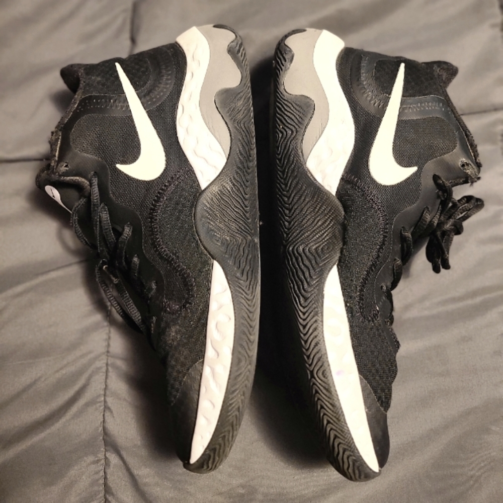 Men's 2020 Nike Renew Elevate 'Black Smoke Grey' Basketball Shoes Size 11-11.5